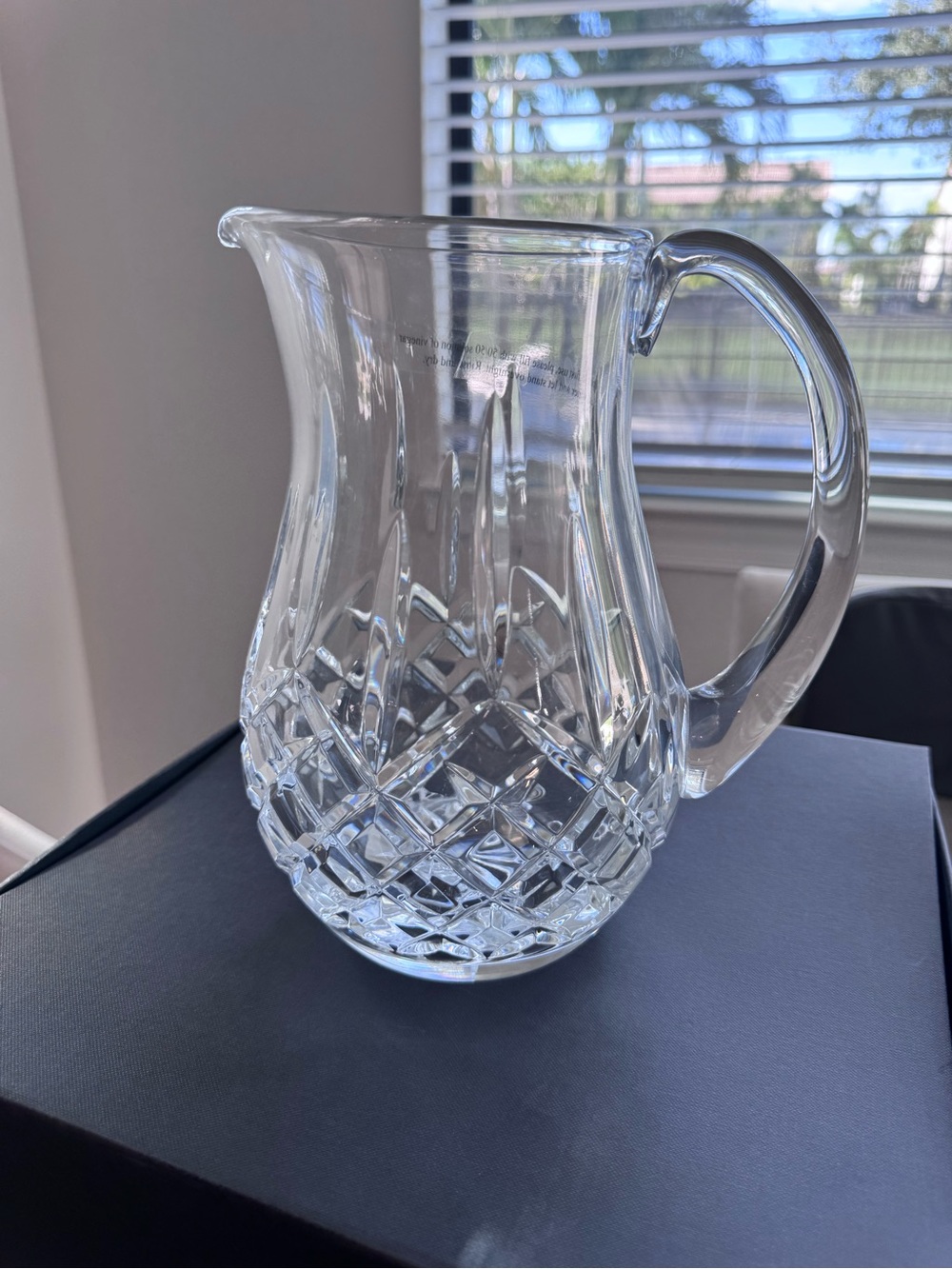 Waterford Lismore Water Pitcher
